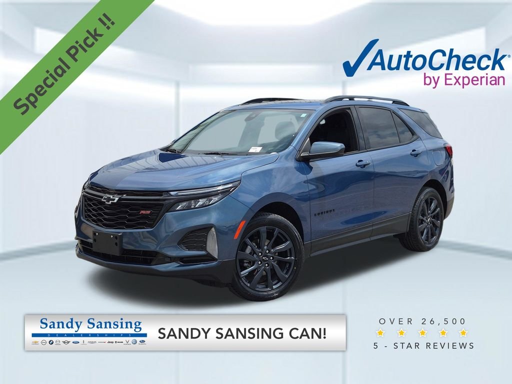 Used 2024 Blue Chevrolet RS image 1
