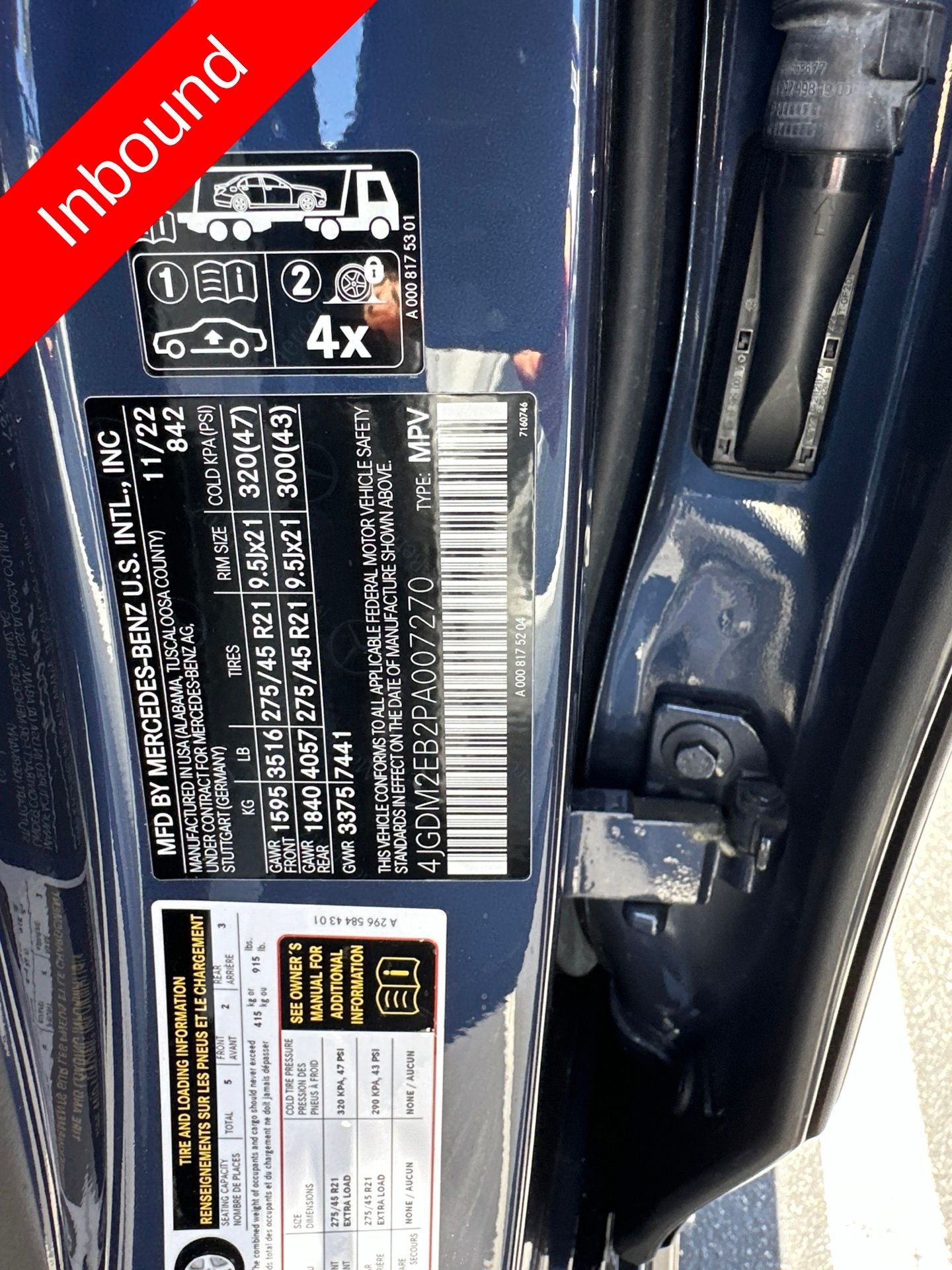 Used 2023 Blue Mercedes-Benz 450 image 11