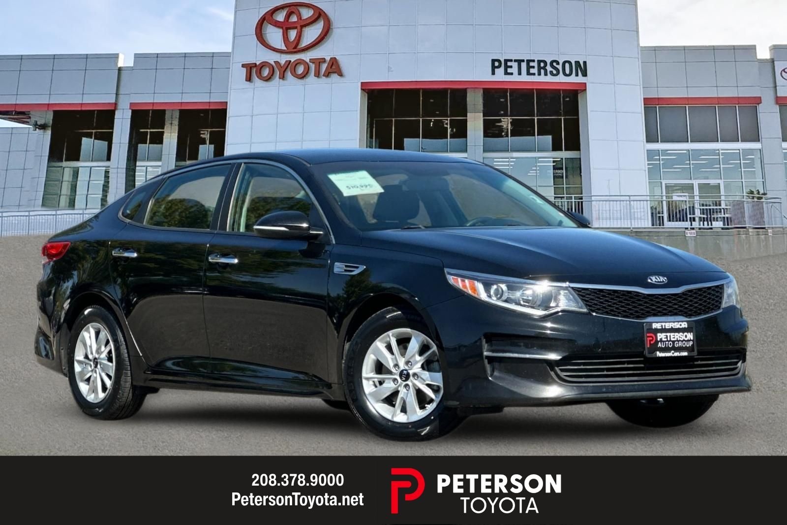 Used 2017 Black Kia LX image 1