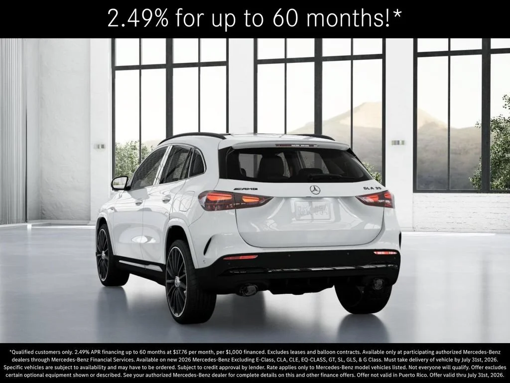 New 2026 Polar White Mercedes-Benz AMG® GLA 35 4MATIC SUV image 69