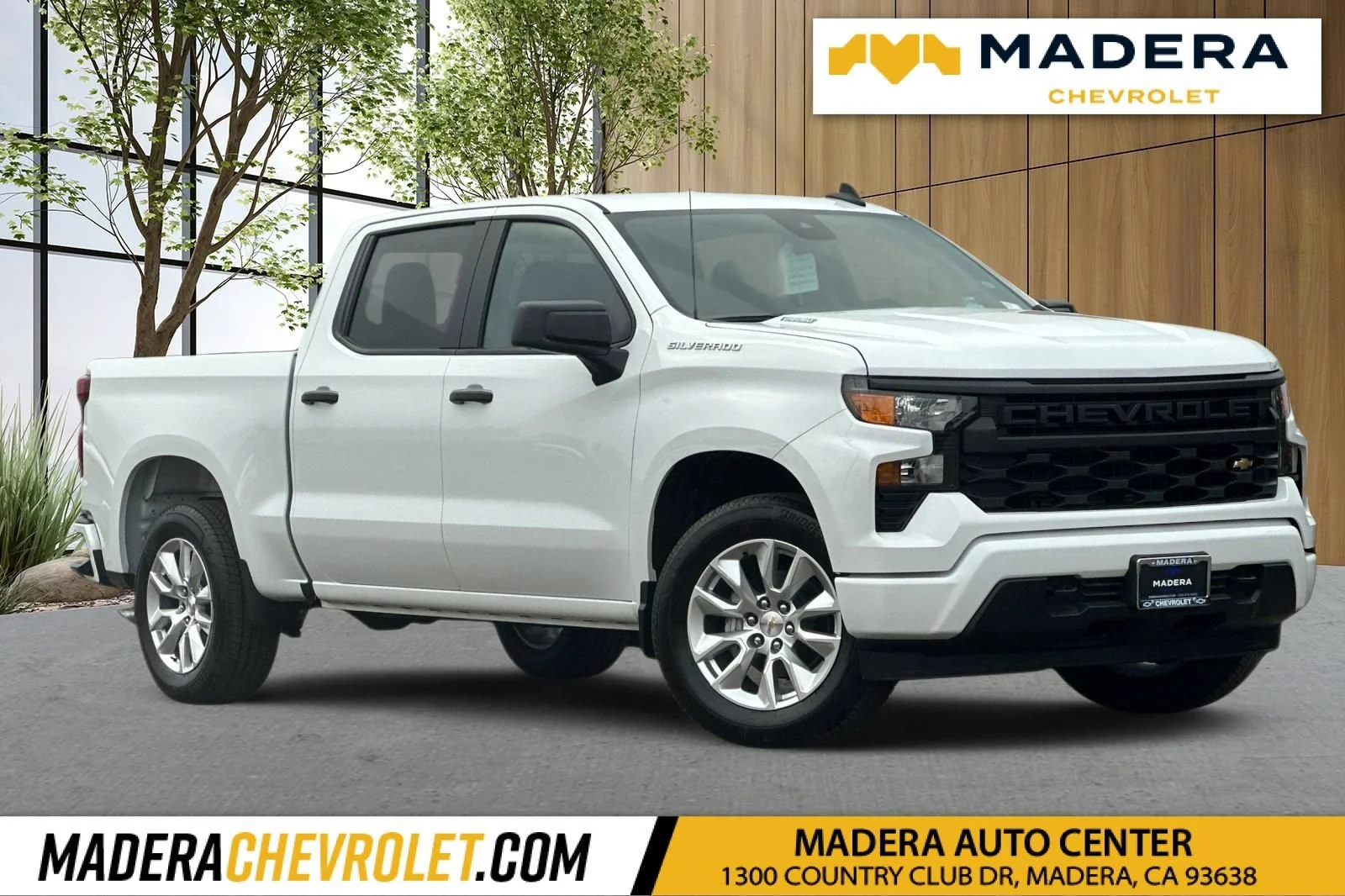 New 2026 Summit White Chevrolet Custom image 1