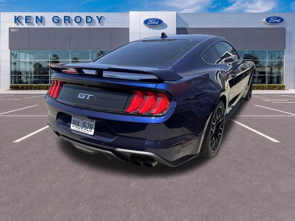 Certified Used 2020 Blue Ford GT Premium image 4
