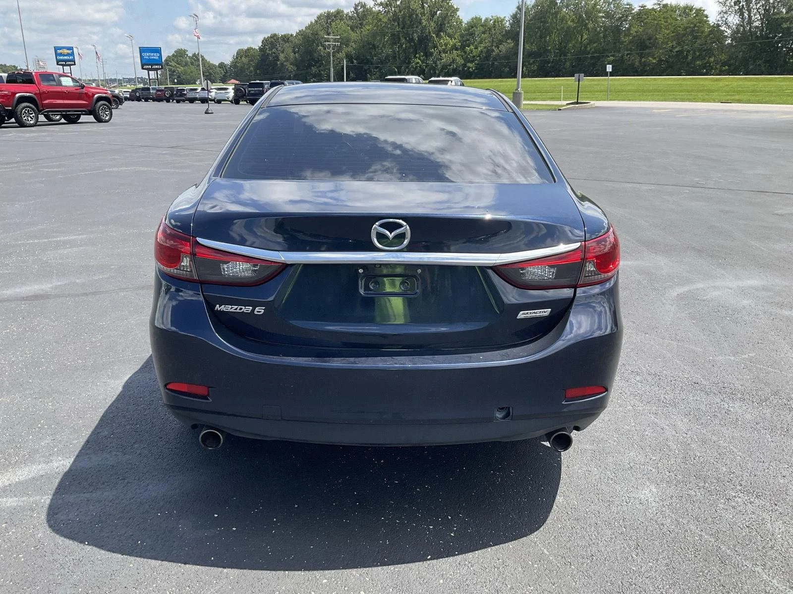Used 2016 Deep Crystal Blue Mazda i Touring image 7
