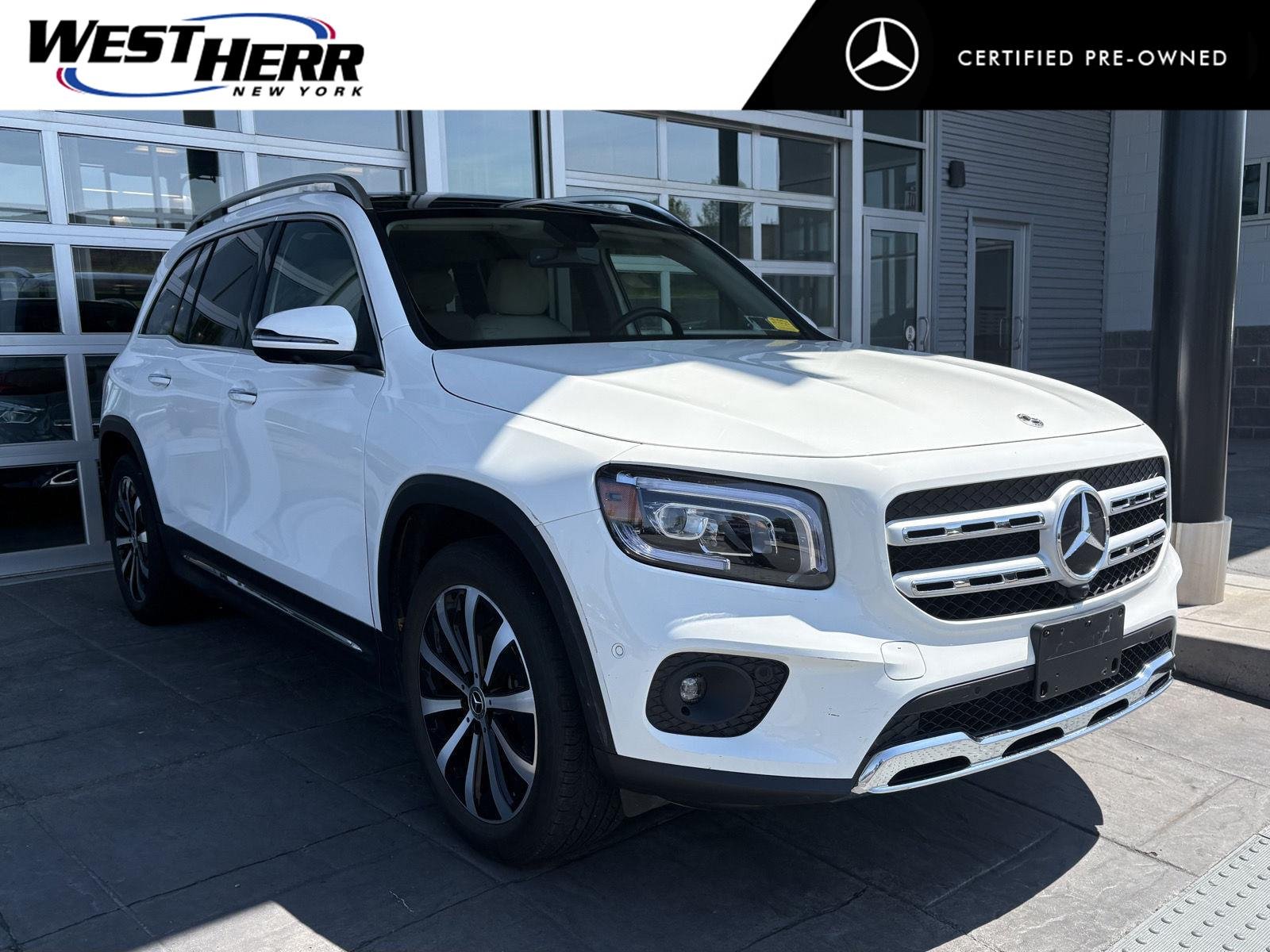 Certified Used 2023 Polar White Mercedes-Benz GLB 250 image 1