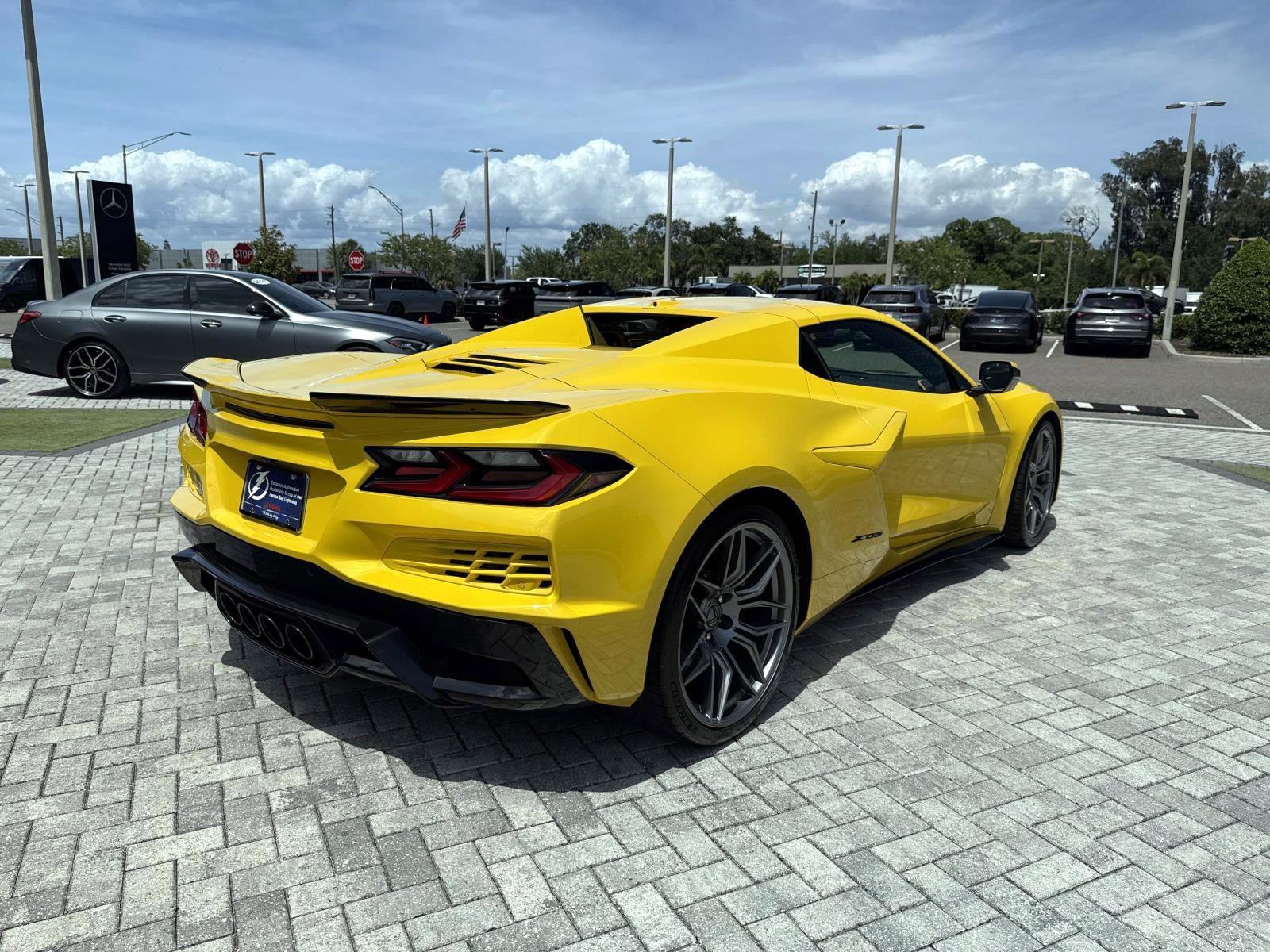 Used 2025 Competition Yellow Tintcoat Metallic Chevrolet Z06 image 14