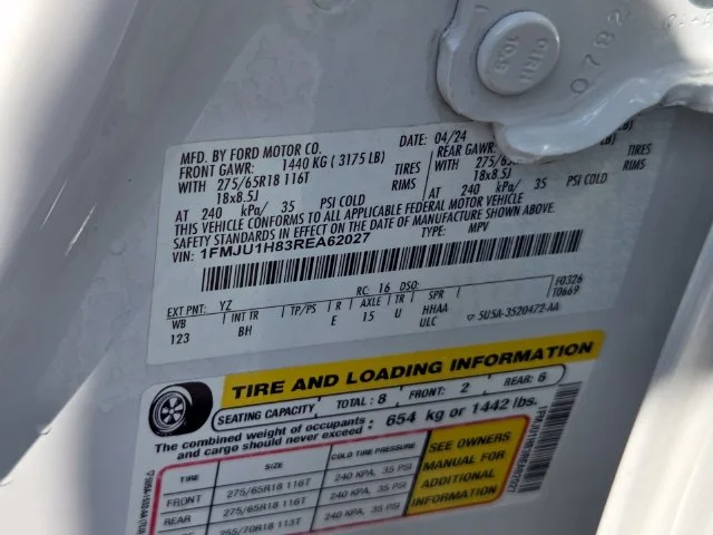 Used 2024 White Ford XLT image 36