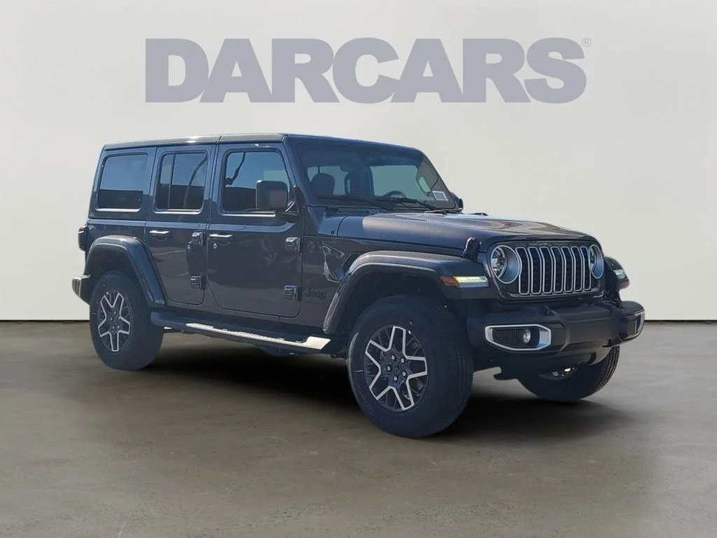 New 2025 Gray Jeep Sahara image 1