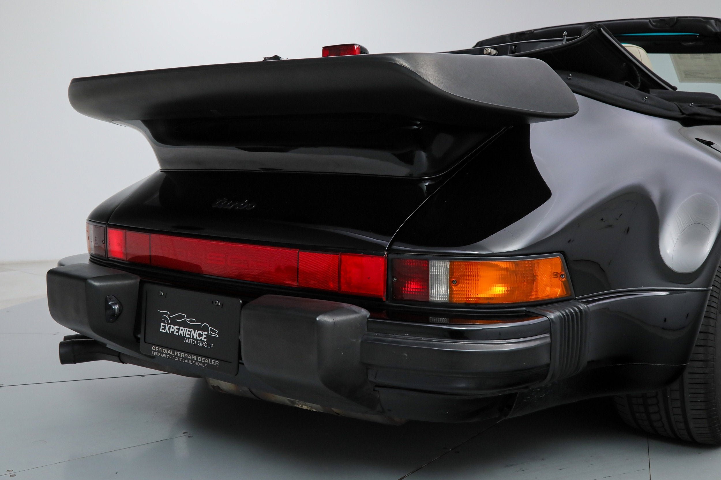 Used 1989 Black Porsche Turbo Cabriolet Slantnose image 30