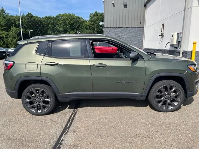 Certified Used 2021 Olive Green Pearlcoat Jeep 80th Anniversary image 2