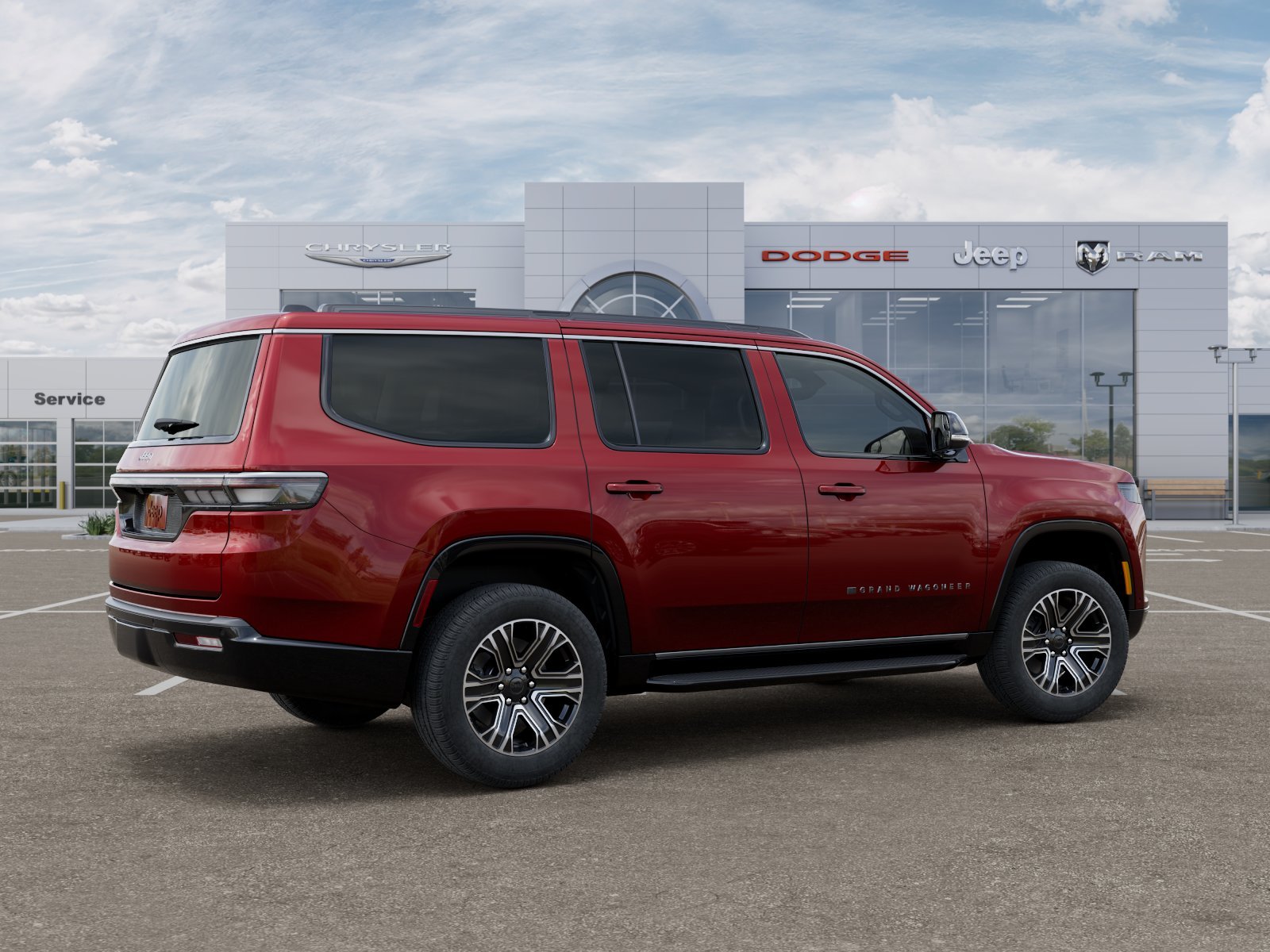 New 2026 Velvet Red Pearl-Coat Exterior Paint Jeep  image 38