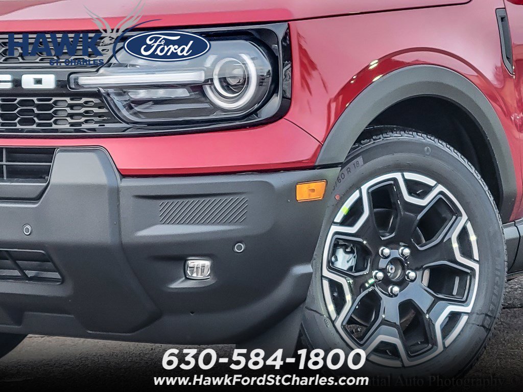 New 2025 Ruby Red Metallic Tinted Clearcoat Ford Outer Banks® image 3