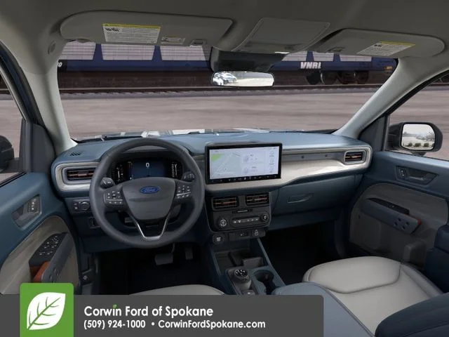 New 2026 Azure Gray Metallic Tri-Coat Ford Lariat image 2