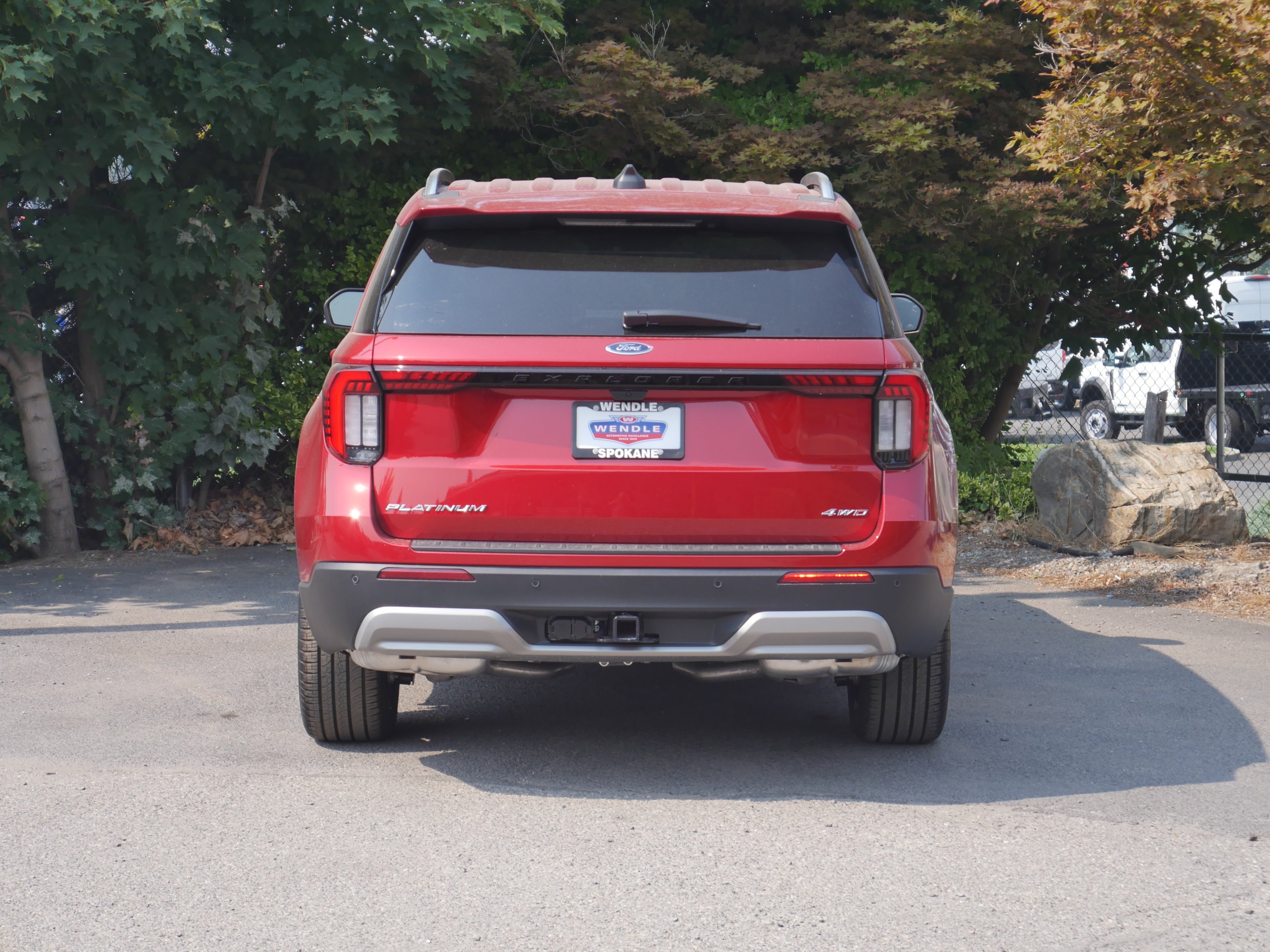 New 2026 Rapid Red Metallic Tinted Clearcoat Ford Platinum™ image 24
