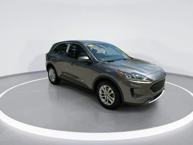 Used 2021 Gray Ford SE image 2