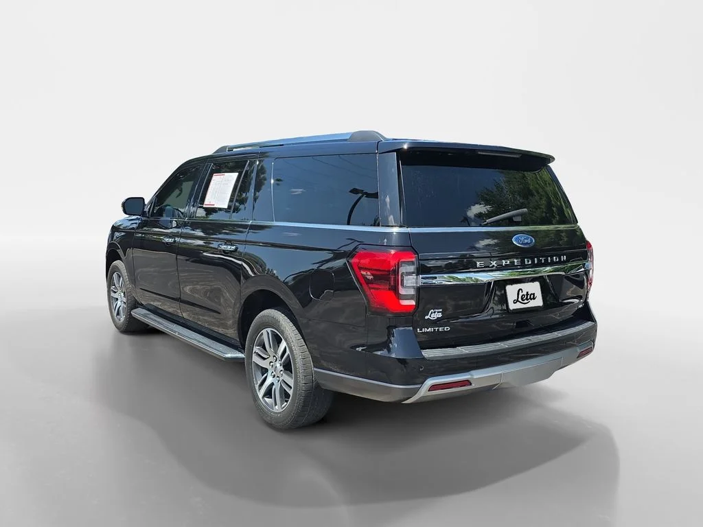 Used 2022 Black Metallic Ford Limited image 6
