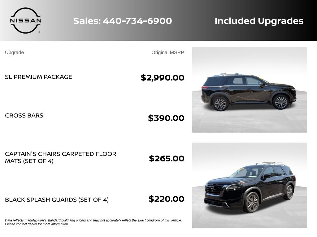 Certified Used 2023 Super Black Nissan SL image 8