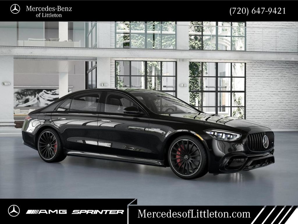 New 2026 Obsidian Black Metallic Mercedes-Benz S 63 E AMG® image 12