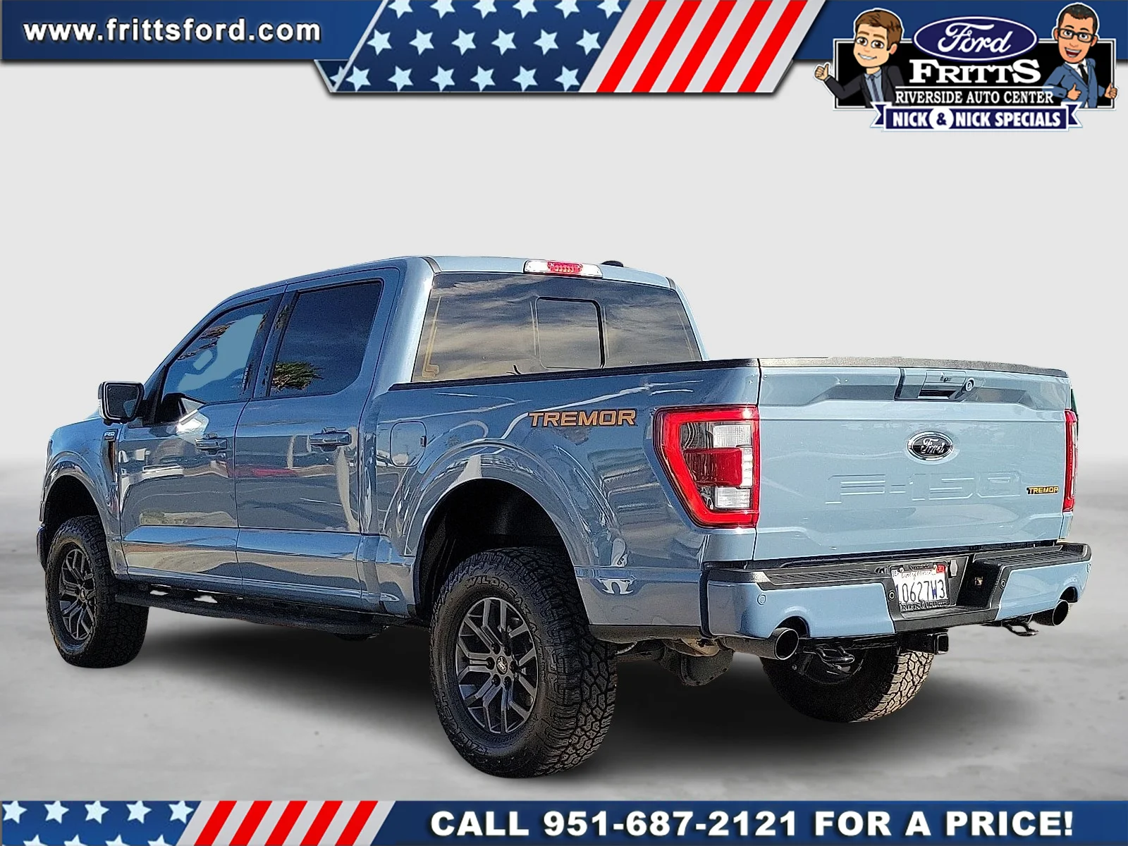 Certified Used 2023 Azure Gray Metallic Ford Tremor image 3