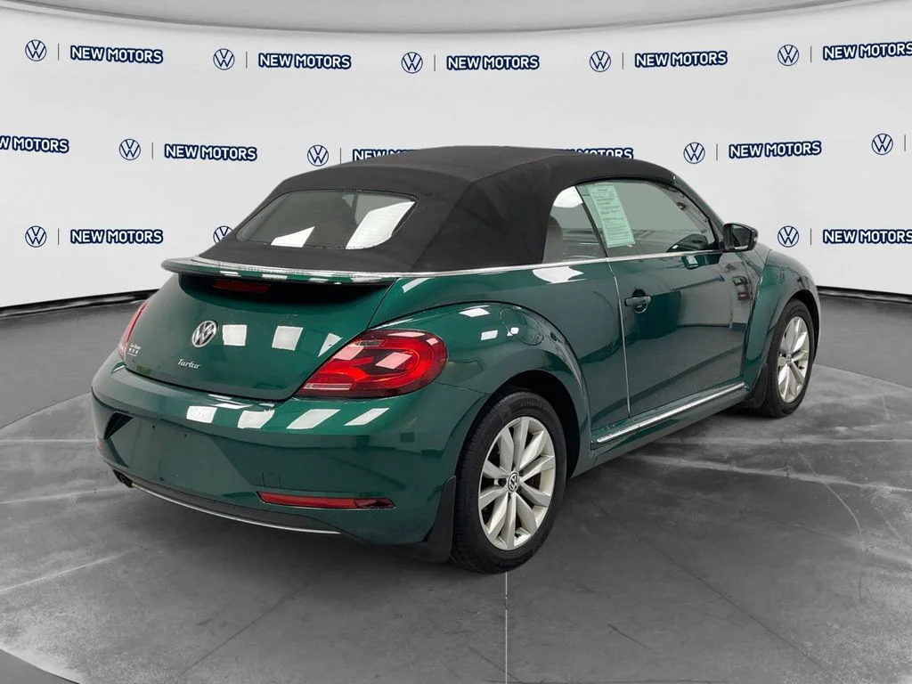Used 2017 Bottle Green w/ Black Top Volkswagen 1.8T S image 4