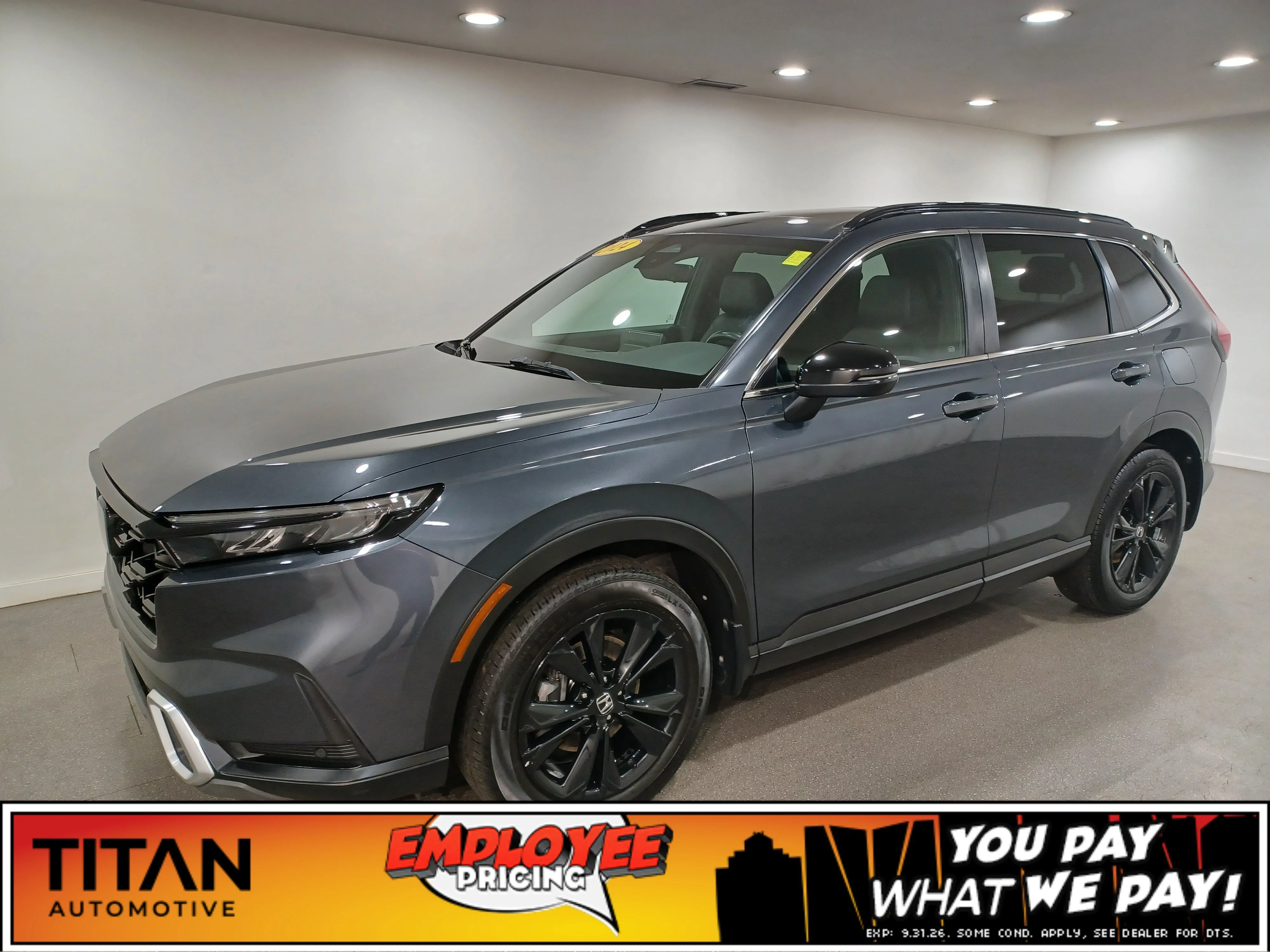 Certified Used 2024 Meteoroid Grey Metallic Honda Touring AWD*Adaptive Cruise | Remote Start | Nav | Htd Leather | Sunroof | Htd Wheel | Lane Keeping image 1