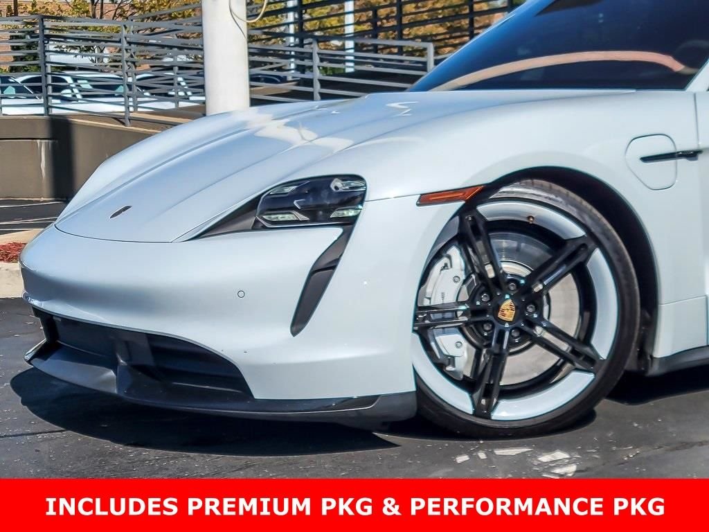 Used 2022 Porsche Taycan Turbo with VIN WP0AC2Y17NSA54527 for sale in Naperville, IL