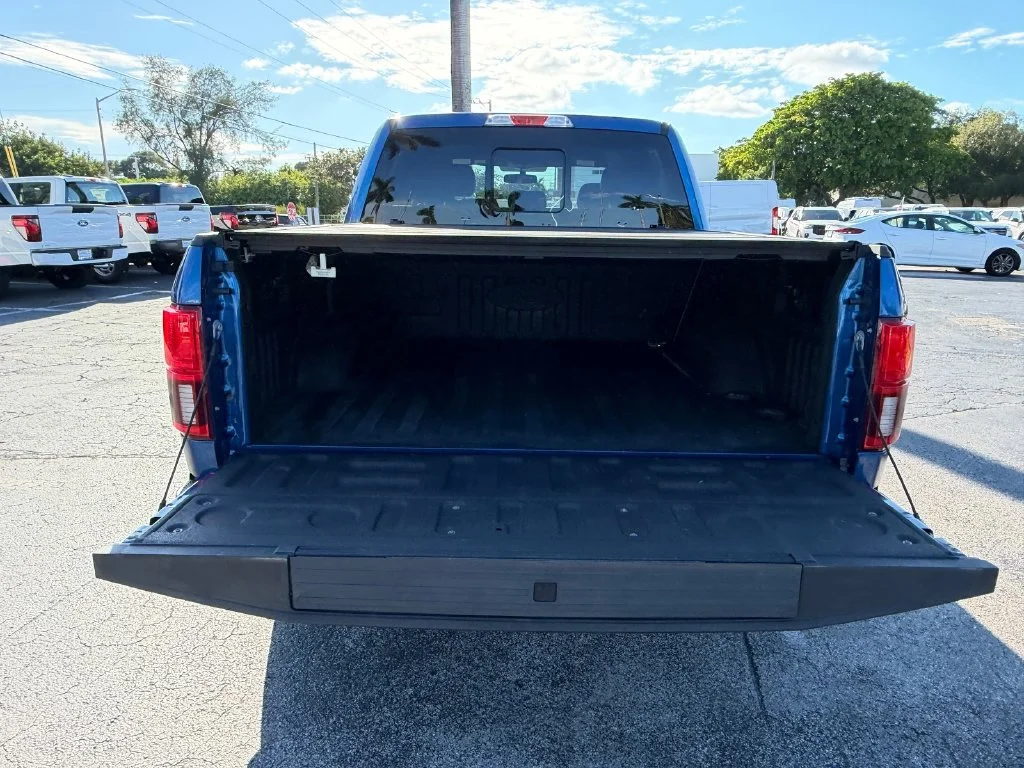 Used 2018 Blue Ford Lariat image 13