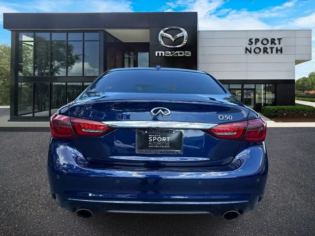 Used 2023 Blue INFINITI LUXE image 4