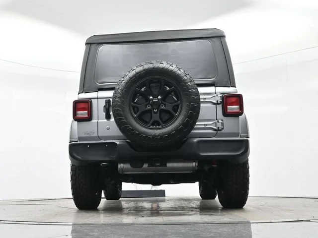 Used 2020 Billet Silver Metallic Clearcoat Jeep Willys Sport image 25