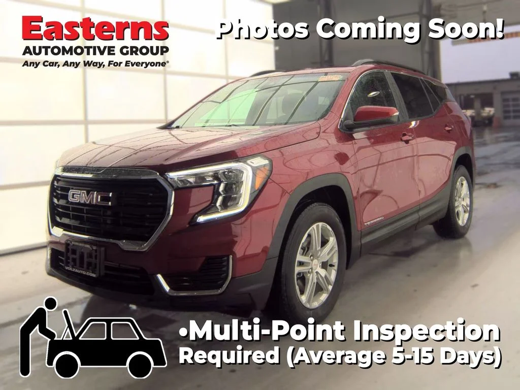 Used 2023 Red GMC SLE image 1