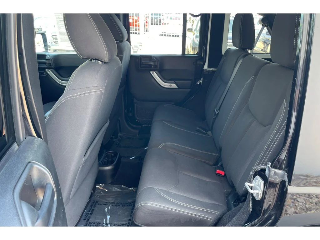 Used 2017 Black Clearcoat Jeep Sahara image 14