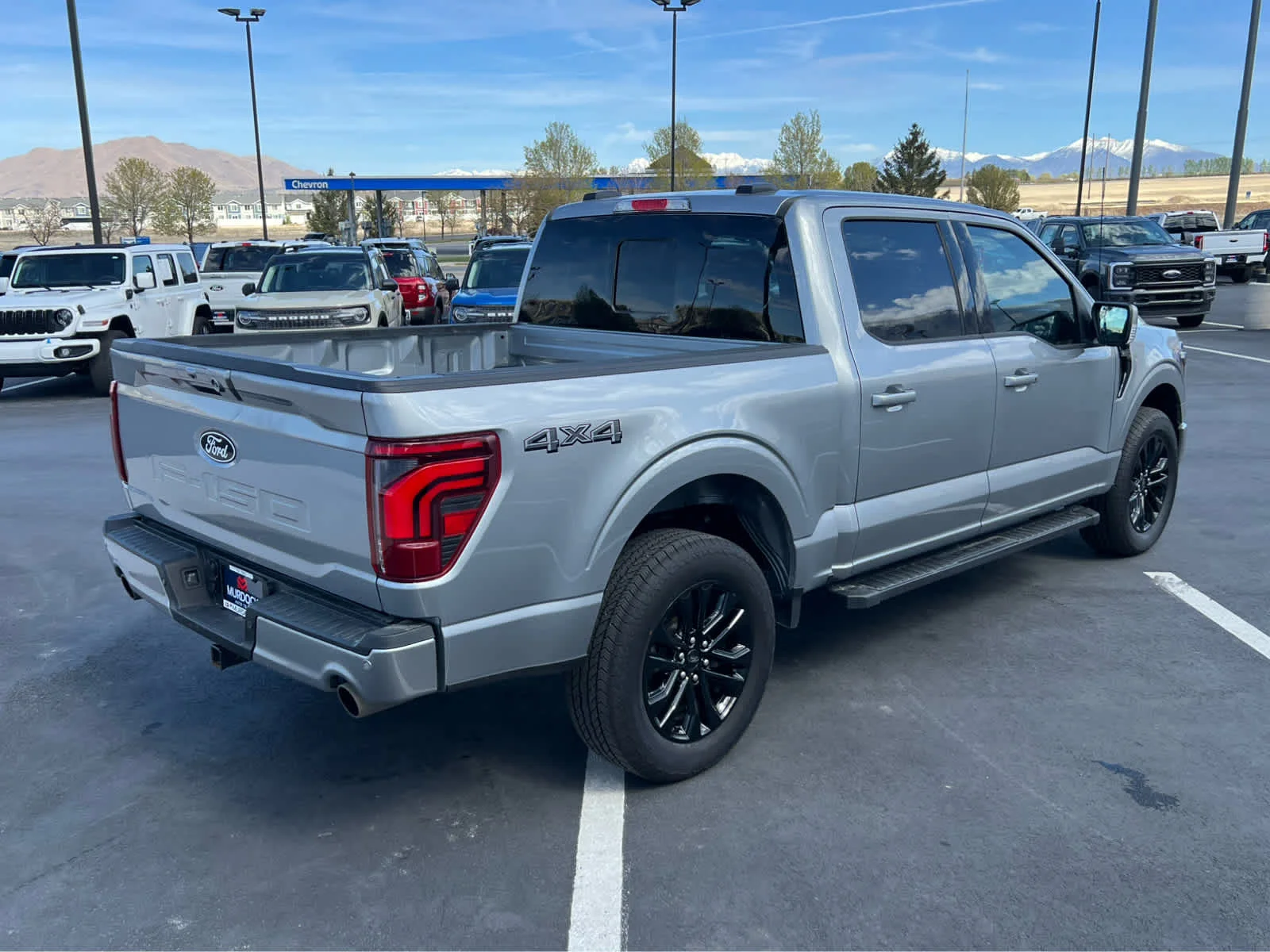 Used 2025 Iconic Silver Metallic Ford LARIAT image 7