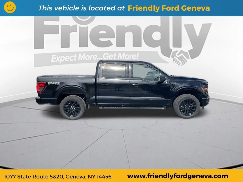 Used 2025 Agate Black Metallic Ford XLT image 40