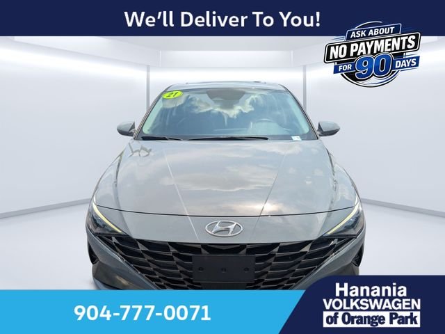 Used 2021 Gray Hyundai Limited image 8