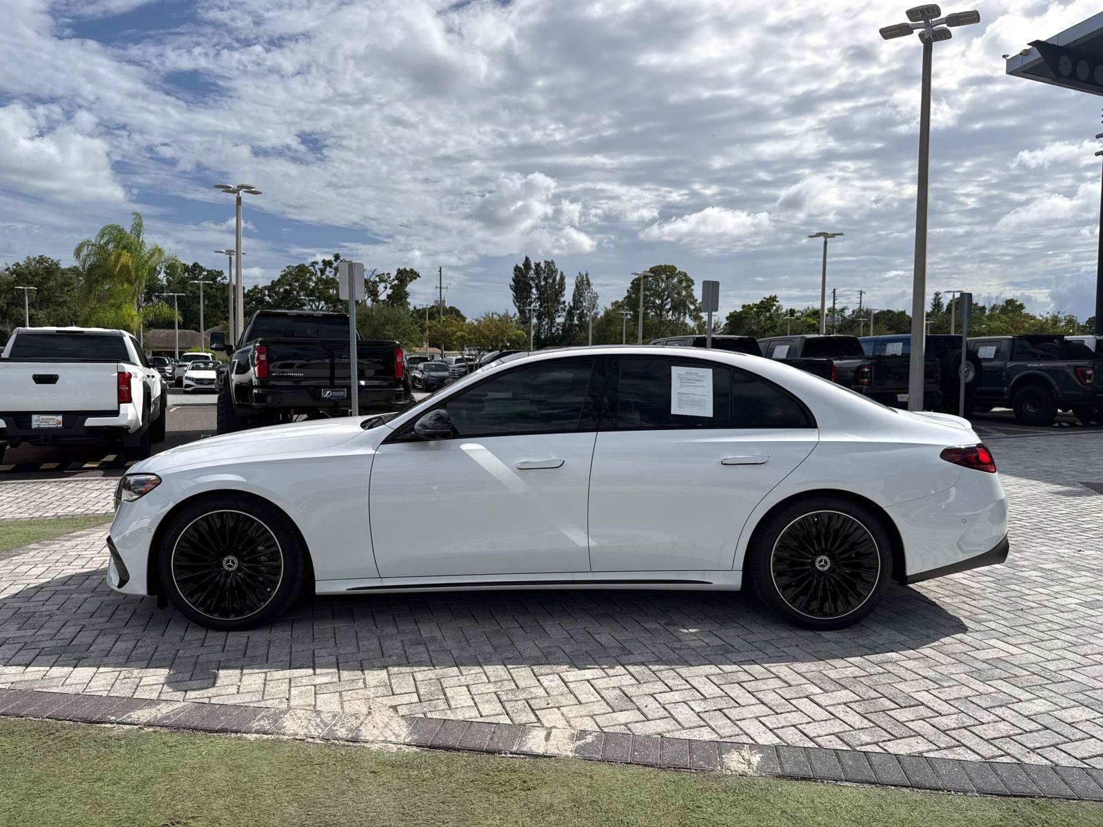 Certified Used 2026 Moonlight White Mercedes-Benz E 450 image 3
