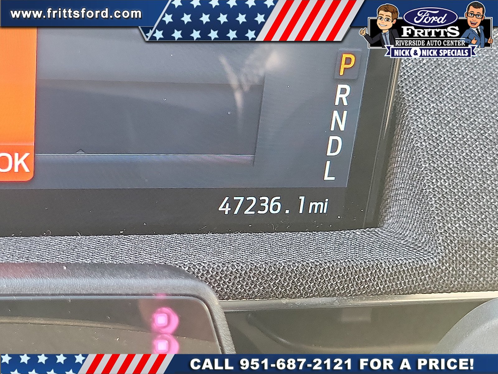 Certified Used 2023 White Metallic Ford Premium image 2