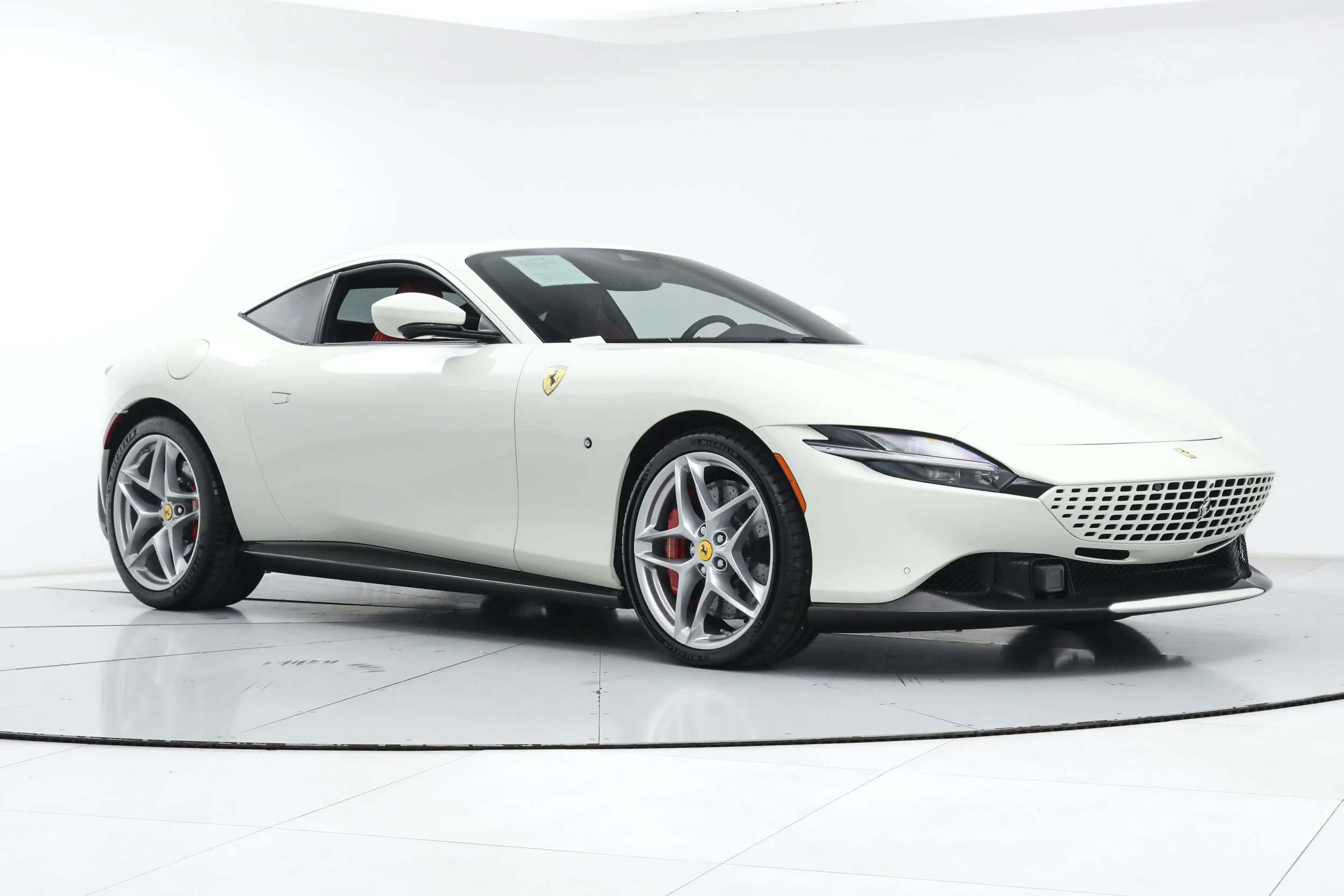 Certified Used 2021 White Ferrari  image 11