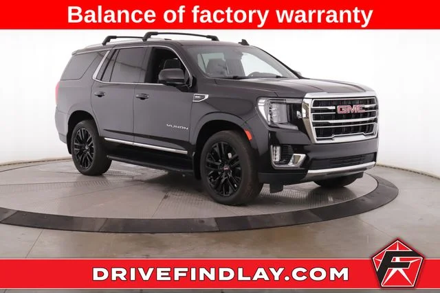 Used 2022 Black GMC SLT image 1