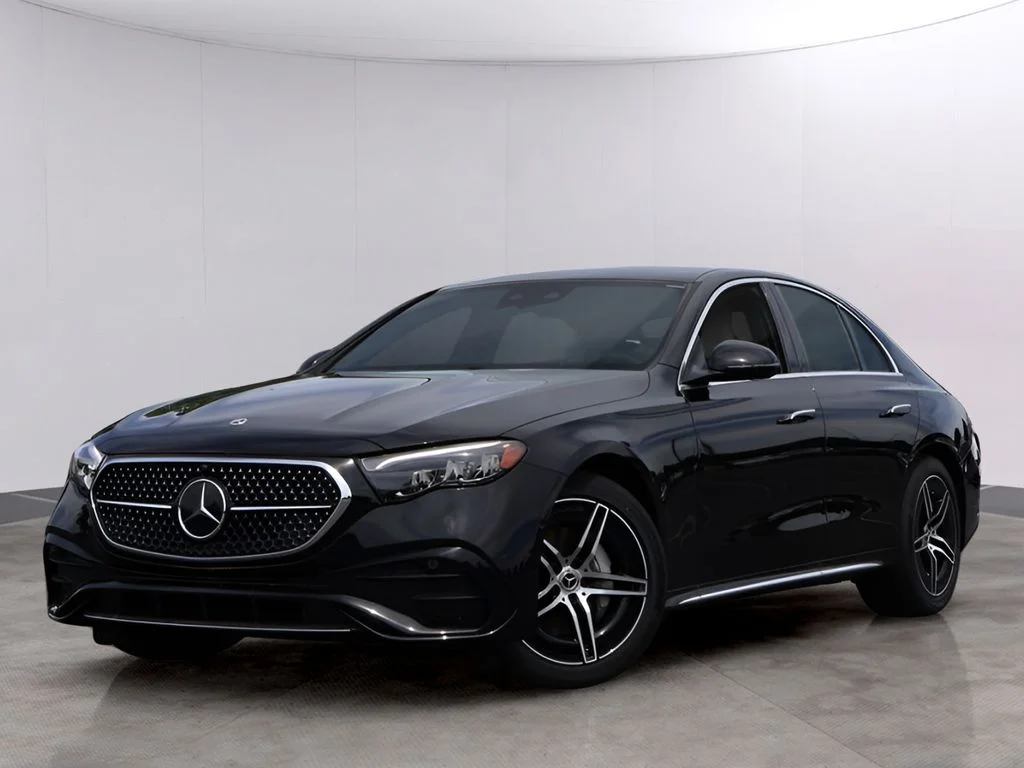 New 2026 Obsidian Black Metallic Mercedes-Benz E 350 image 1