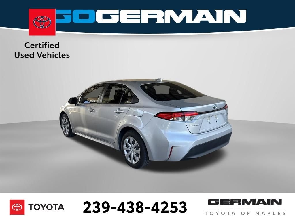 Used 2023 Silver Toyota LE image 4
