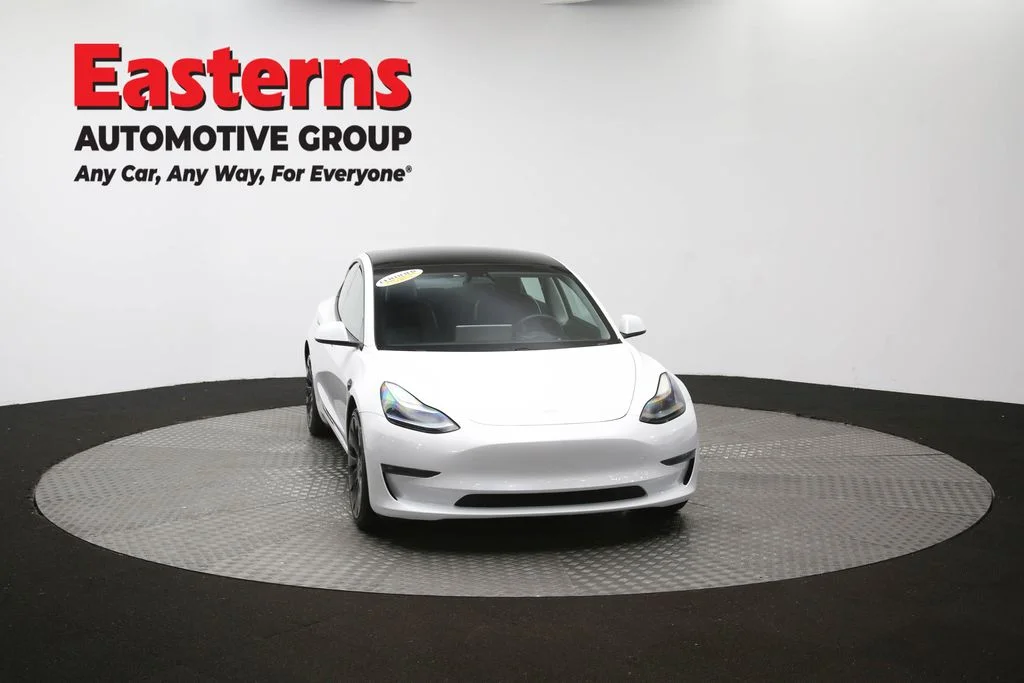 Used 2021 White Tesla Performance image 45