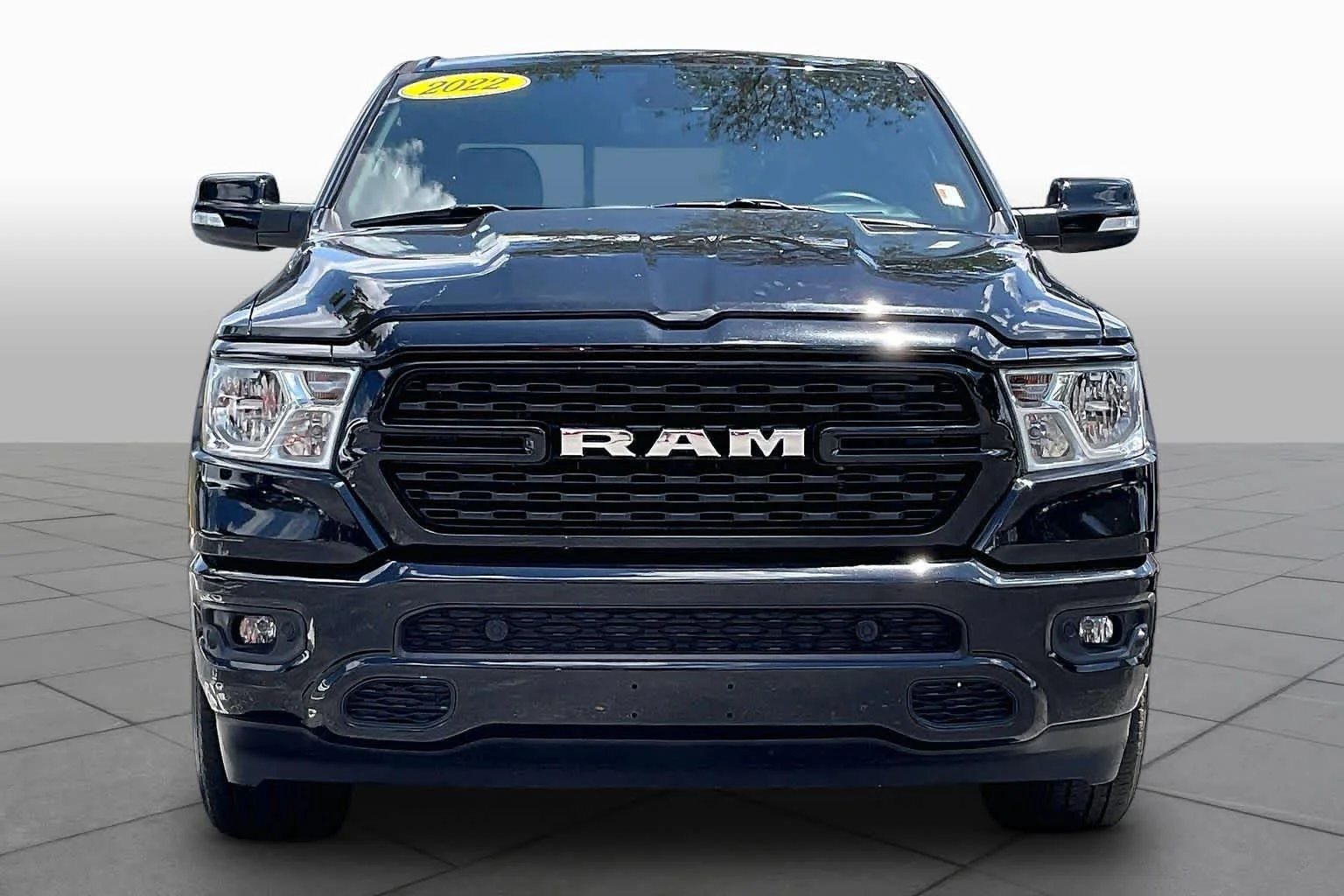 Used 2022 Diamond Black Crystal Pearlcoat Ram Big Horn image 4