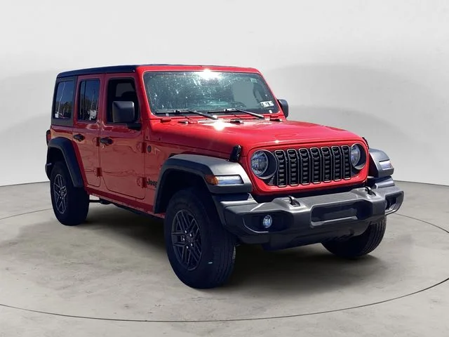 Certified Used 2025 Firecracker Red Clearcoat Jeep Sport S image 7