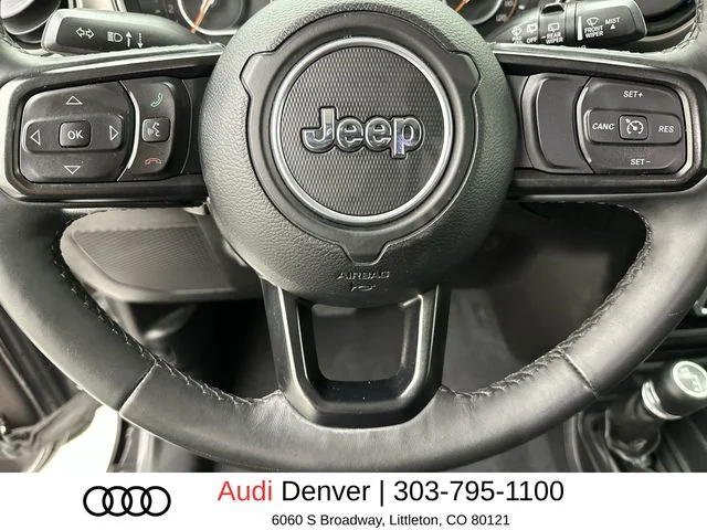 Used 2020 Gray Jeep Unlimited Sport image 14