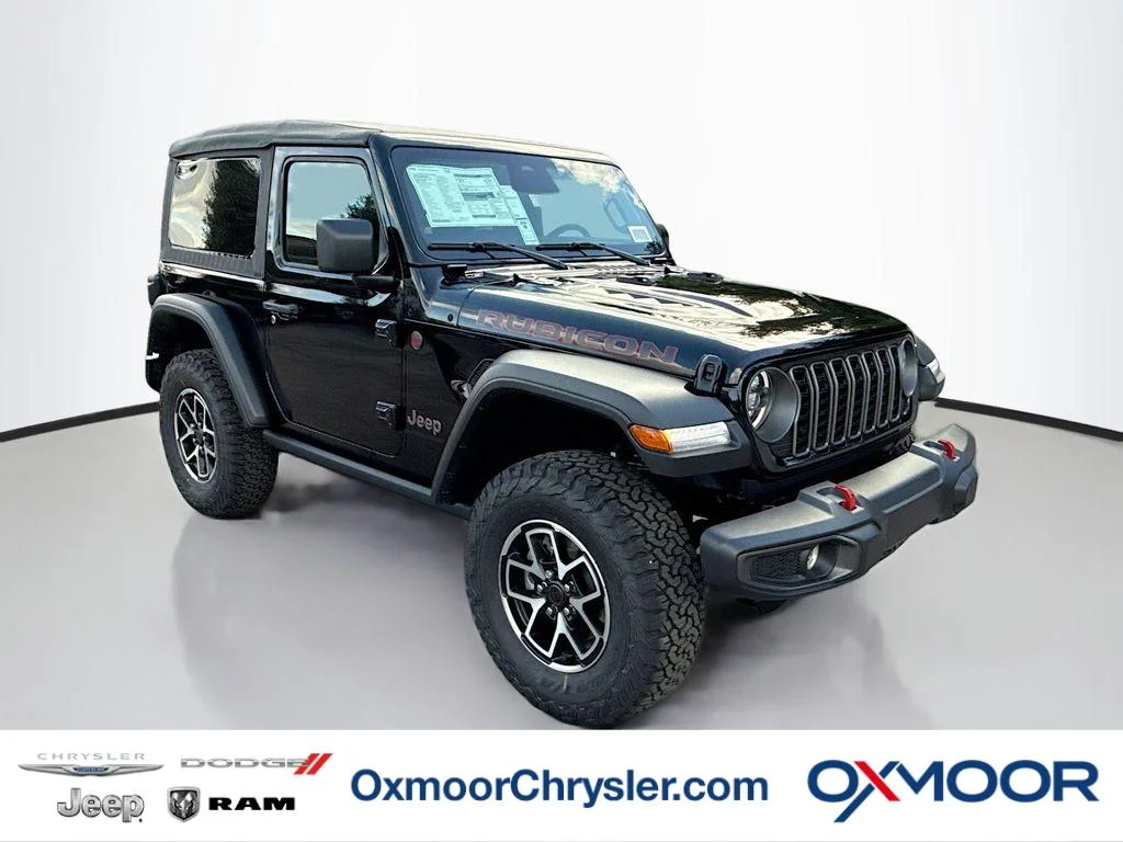 New 2026 Black Clearcoat Jeep Rubicon image 1
