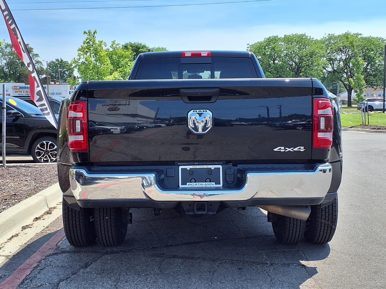 Certified Used 2024 BLACK Ram 4x4 Tradesman 4dr Crew Cab 8 ft. LB DRW Pickup image 5