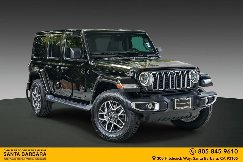 New 2026 Black Clear-Coat Exterior Paint Jeep Sahara image 1