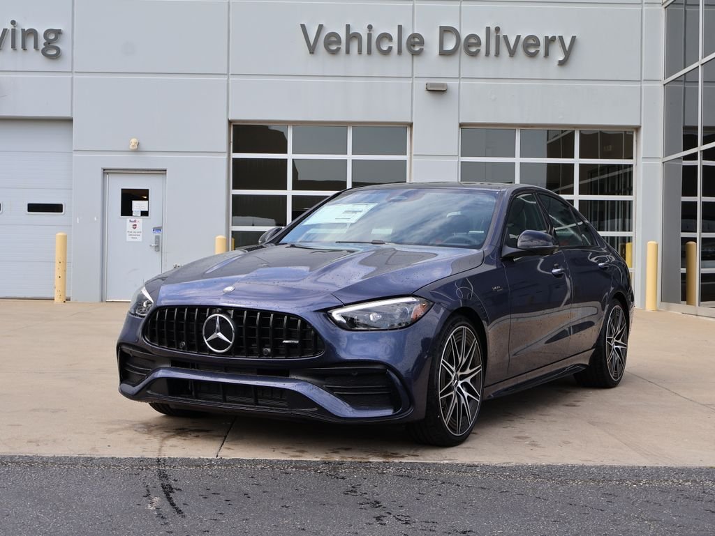 New 2026 Twilight Blue Metallic Mercedes-Benz C 43 AMG® image 3