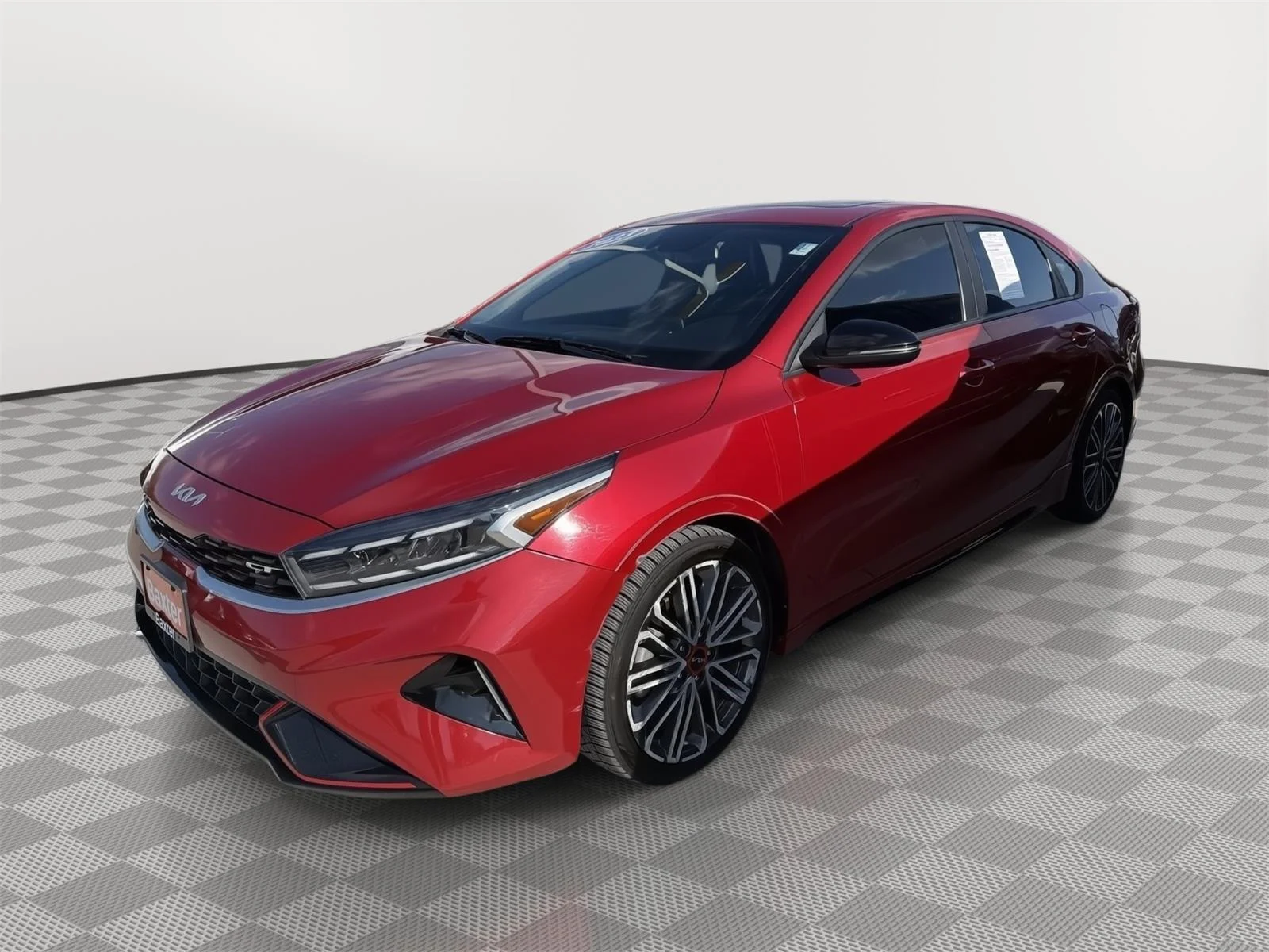 Used 2023 Currant Red Kia GT image 5