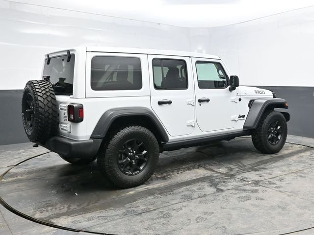 Used 2020 White Jeep Unlimited Willys image 7