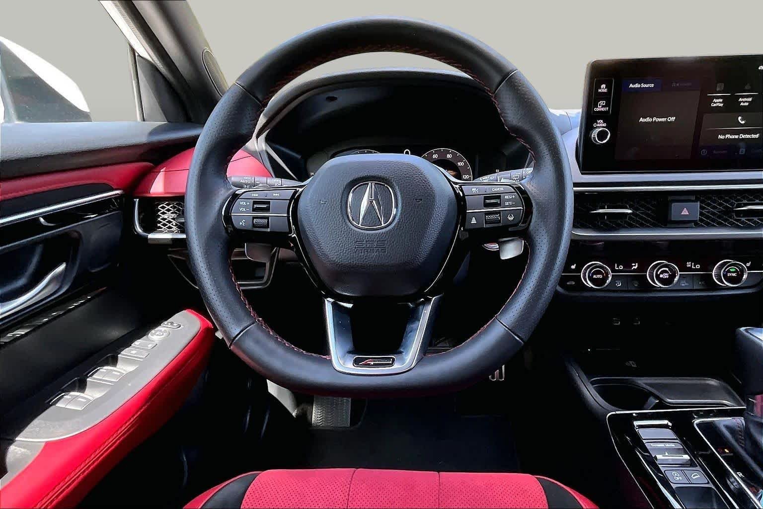 Used 2025 Platinum White Pearl Acura w/A-Spec Package image 5